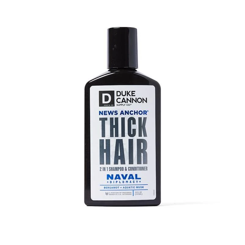Duke Cannon Naval Diplomacy Ocean Air + Mandarin Scent Shampoo Plus Conditioner 10 fl. oz. 1 pk
