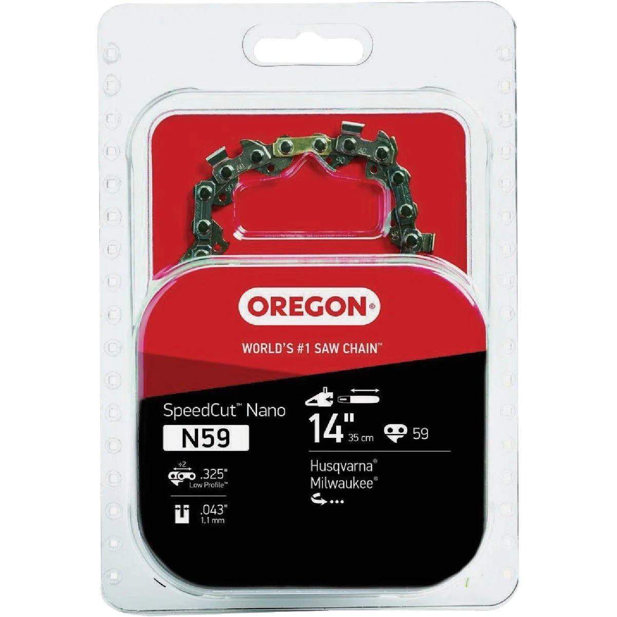 Nano 14 In. 0.325 Low Profile Chainsaw Chain N59