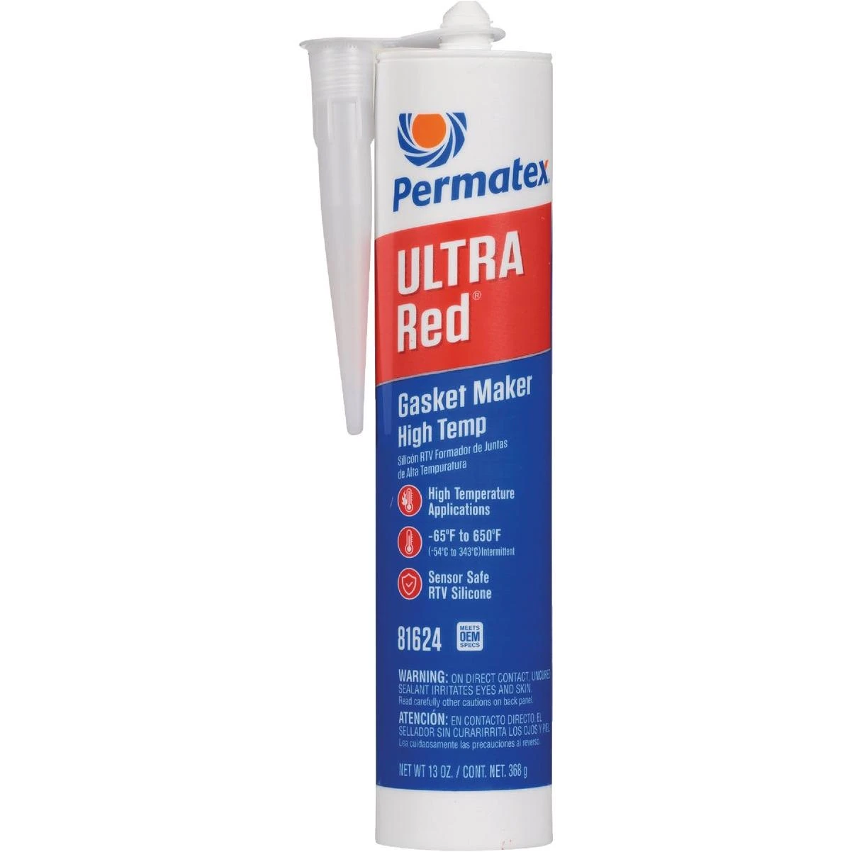 Permatex Ultra Red 13 Oz. Silicone Gasket Maker