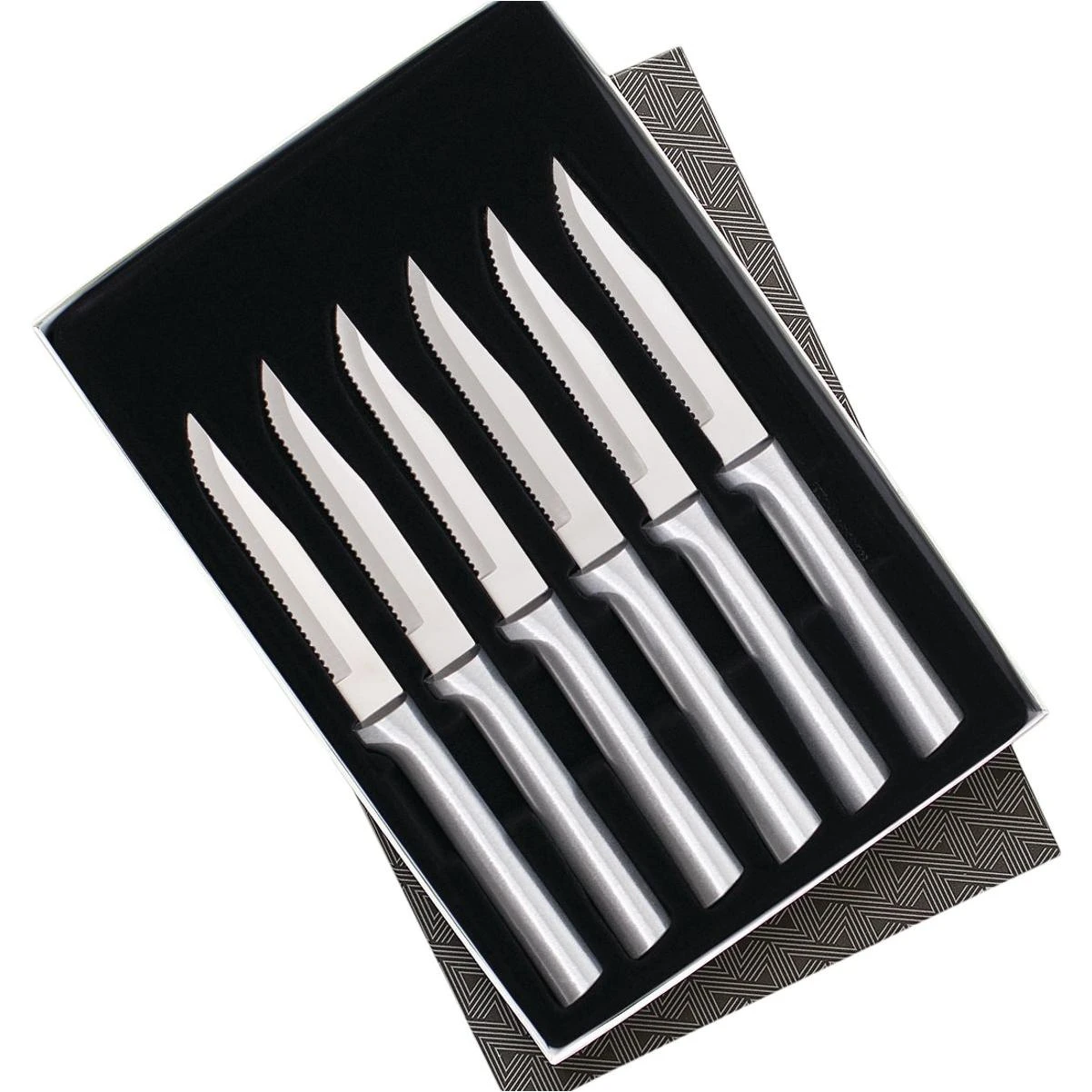 Rada Cutlery 6-Piece Serrated Steak Knife Set