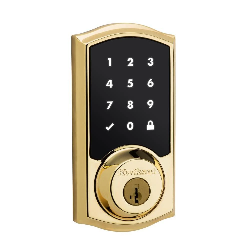 ruu♡ Kwikset Z-Wave SmartCode 916 Touchscreen Lifetime Polished