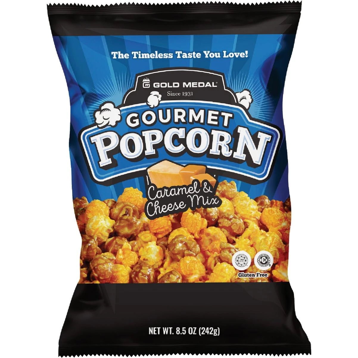 Gold Medal Gourmet 8.5 Oz. Caramel & Cheese Popcorn Mix