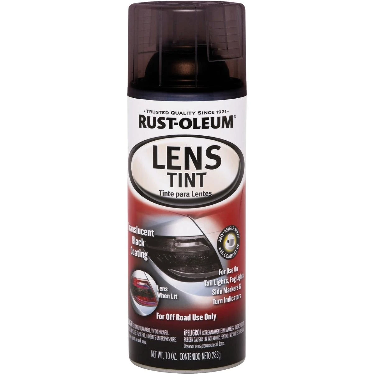 Rust-Oleum Automotive Lens Tint, 10 Oz., Translucent Black