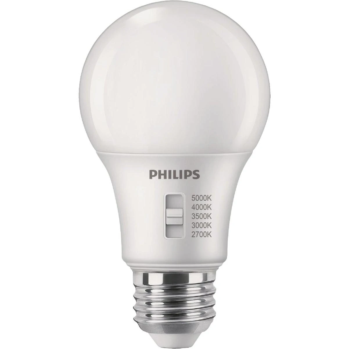Philips 60W Equivalent 5 CCT A19 Medium Dimmable LED Light Bulb (4-Pack)