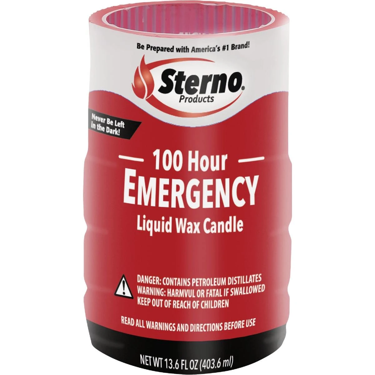 Sterno 100 Hr. Emergency Liquid Wax Candle