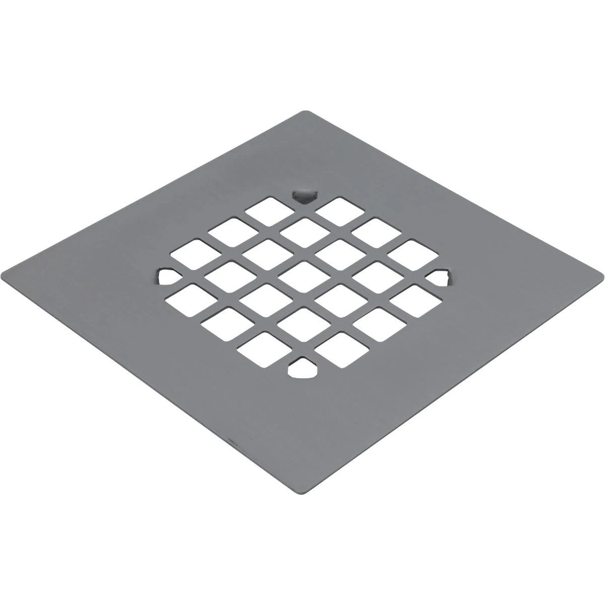 Danco Brushed Nickel Square Snap-In Drain Cover For Shower