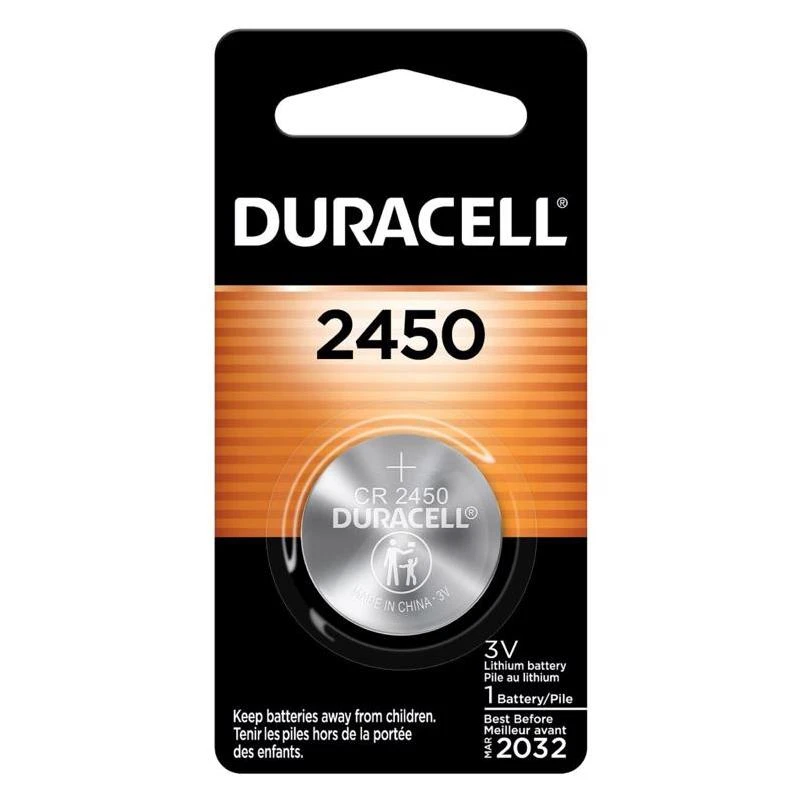 DUR BATT LTHM 2450 1PK