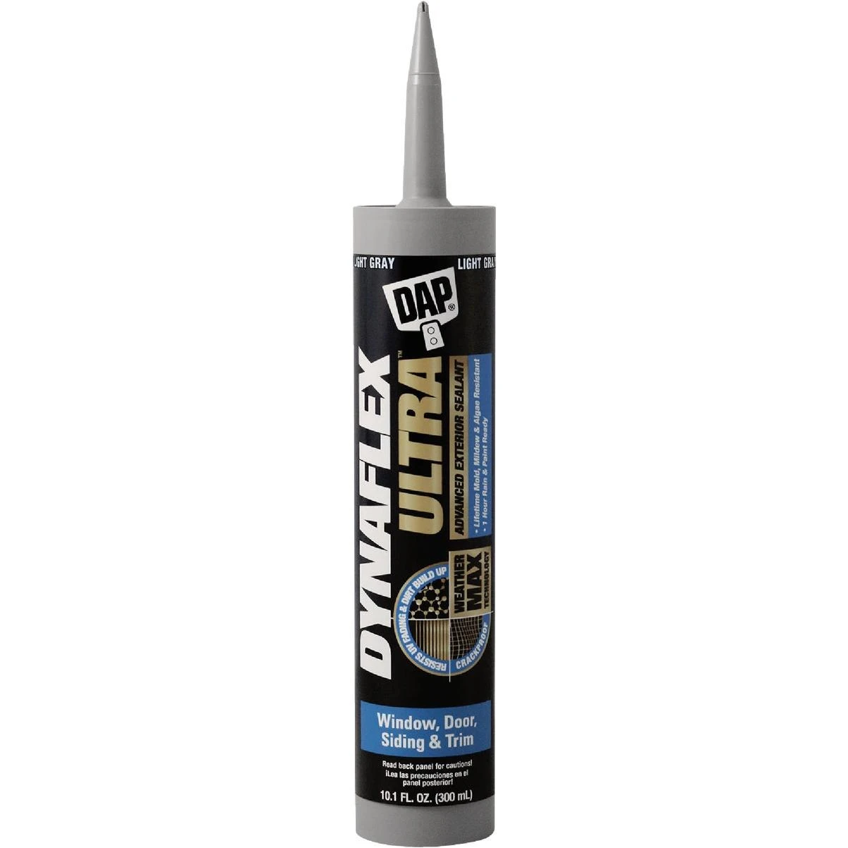 Dap Dynaflex Ultra 10.1 Oz. Light Gray Advanced Exterior Sealant for Window, Door & Siding