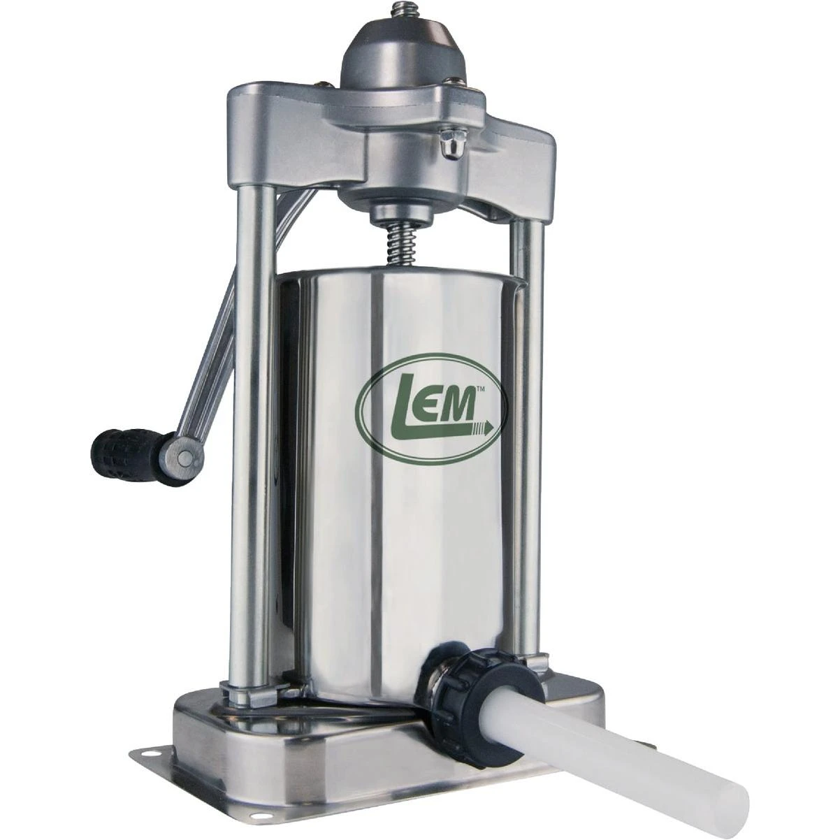 LEM MightyBite 5 Lb. Vertical Stainless Steel Stuffer