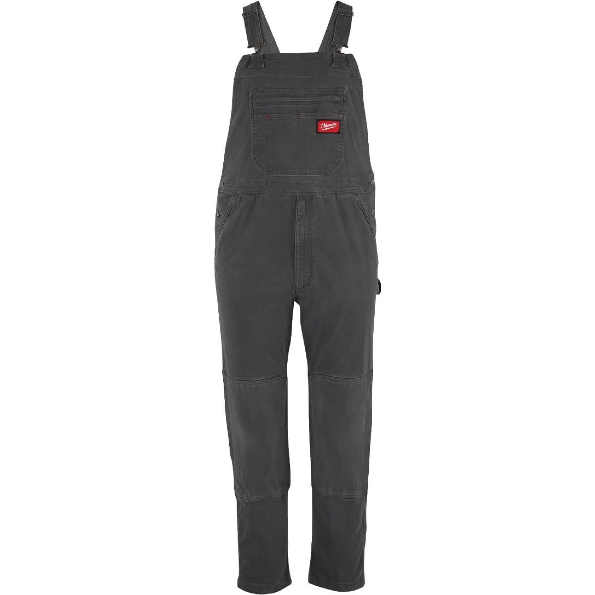 Milwaukee FREEFLEX Men's 32x32 Gray Unlined Bib Overalls