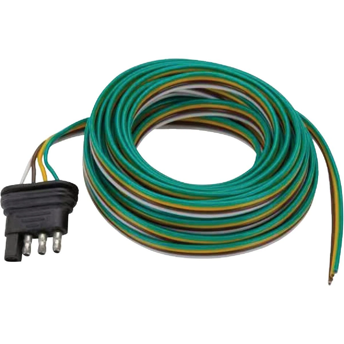 TowSmart 21 Ft. 18 Ga. 4-Way Flat Trailer Wiring Connector