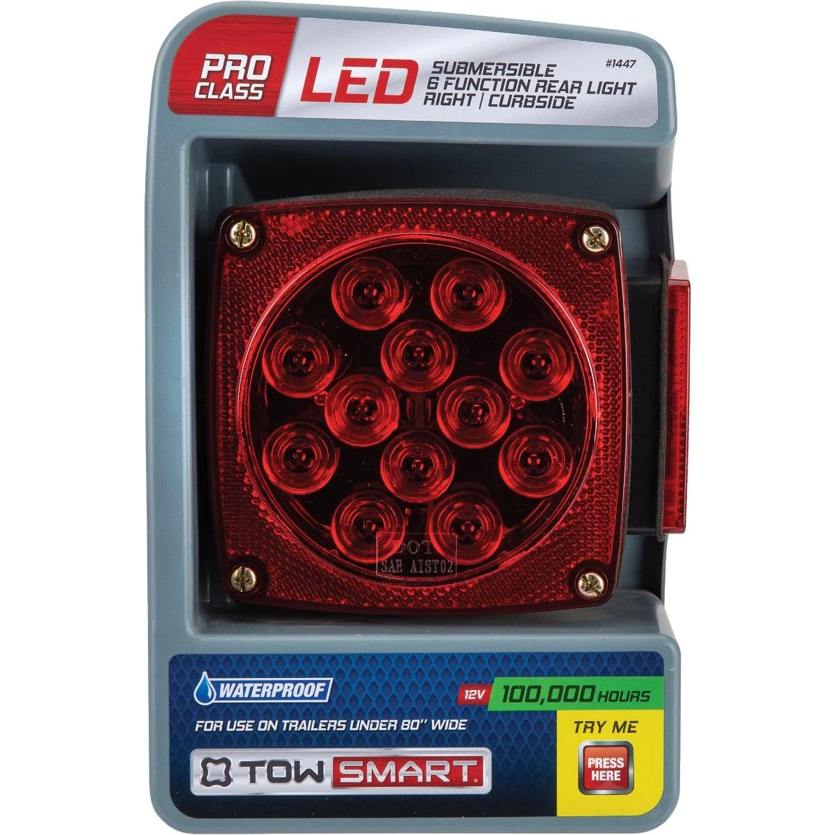 TowSmart 80 in. Under Right/Curbside 6-Function Rear Light TowSmart 80 in. Under Right/Curbside 6-Function Rear Light