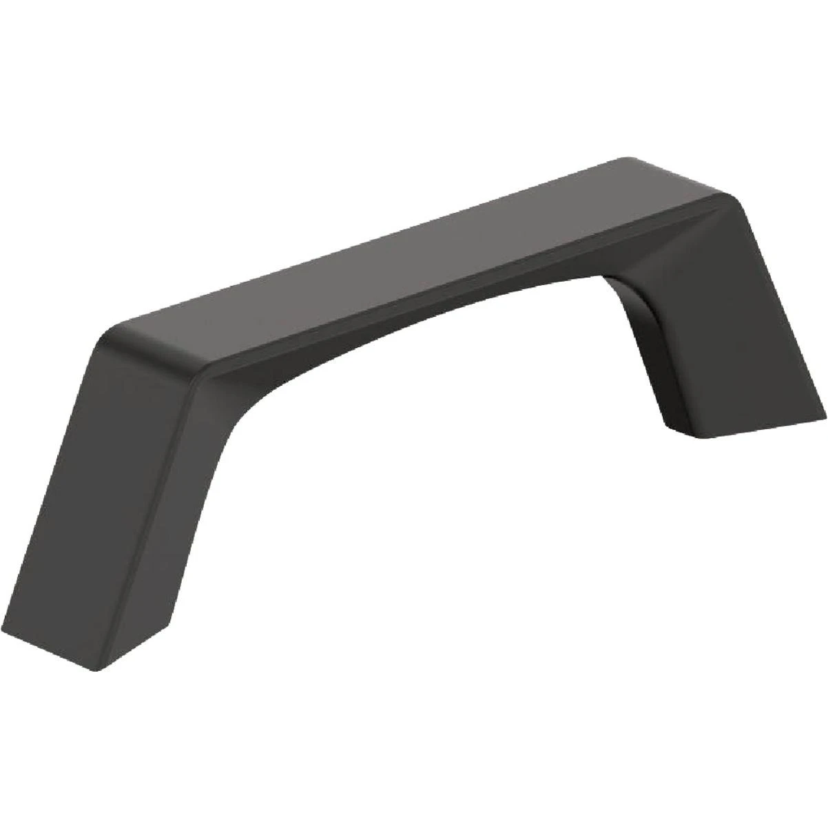 Amerock Evolve 3 In. Matte Black Cabinet Pull (6-Pack)