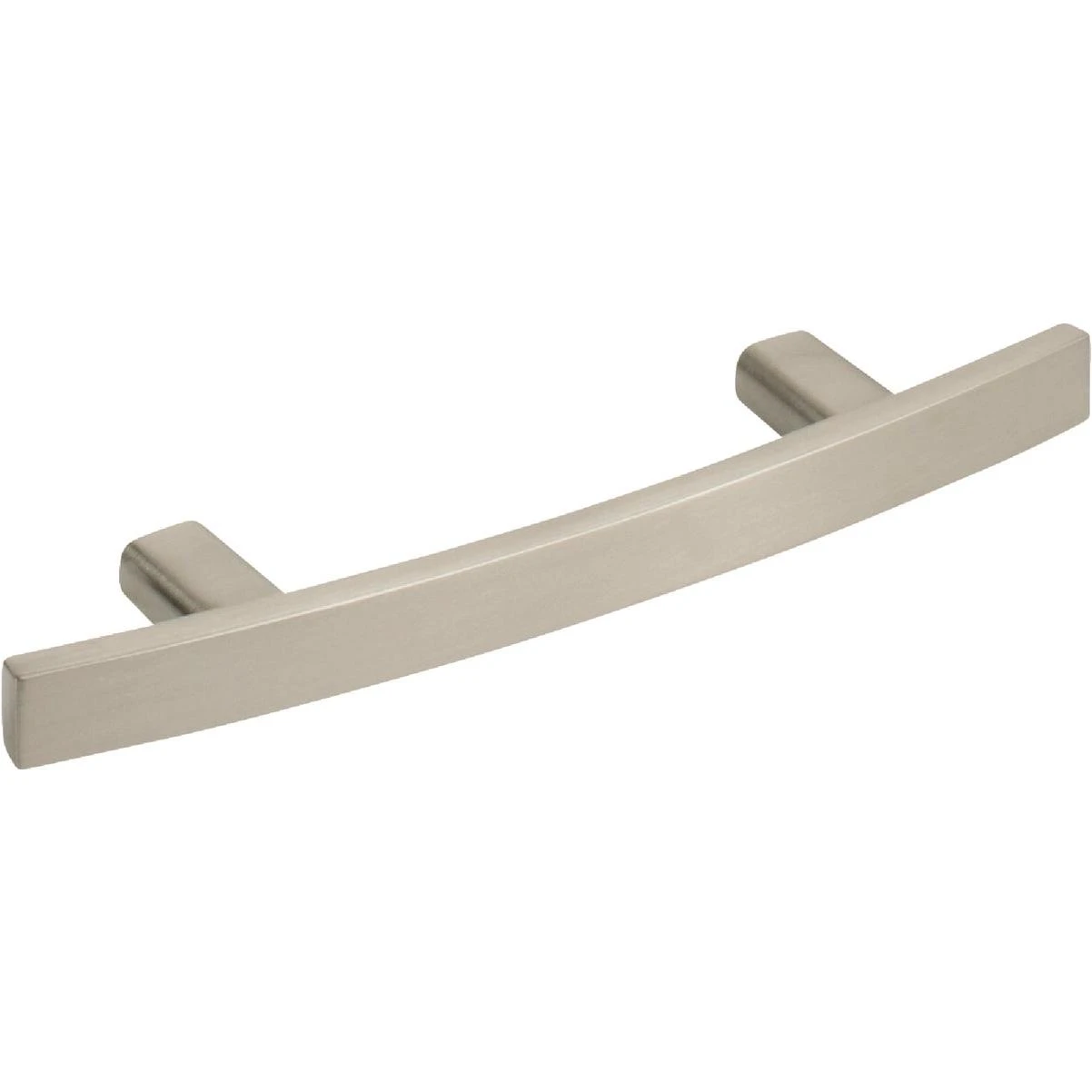 Elements Thatcher 5-1/4 In. Overall Length Satin Nickel Curved Cabinet Bar Pull