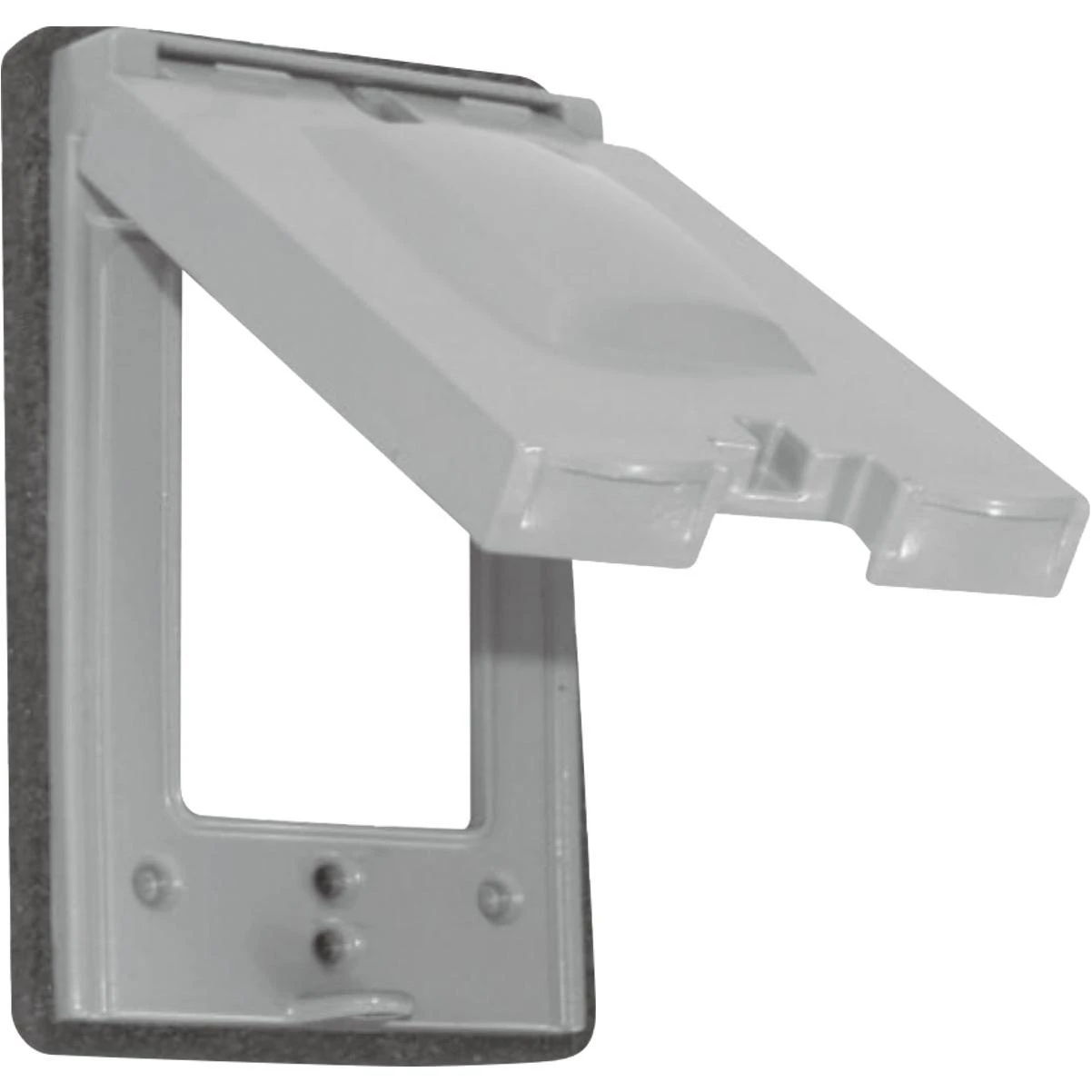 Southwire 10-In-1 Single Gang Multi-Use Gray Weatherproof Cover