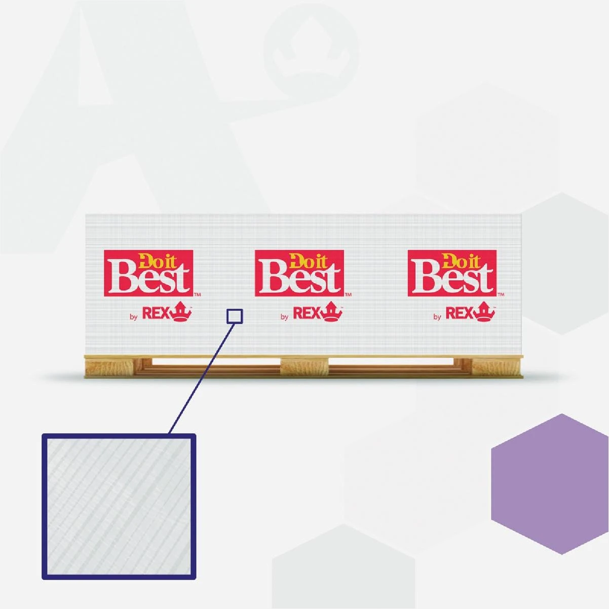 Do it Best REX Wrap 9 Ft. x 500 Ft. Jobsite Lumber Wrap