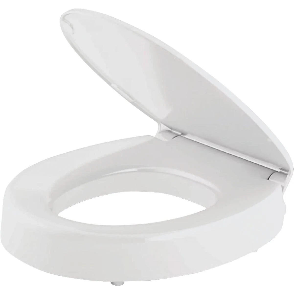 Kohler Hyten Quiet-Close Elevated Round Toilet Seat, White