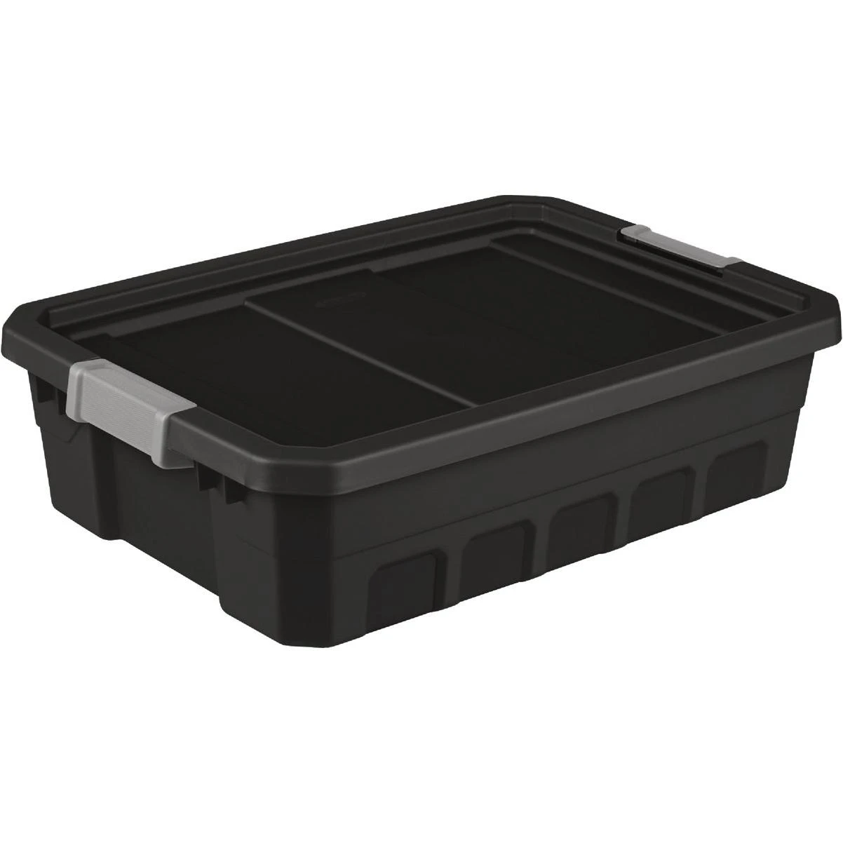 Sterilite 10 Gal./38L Black Stacker Storage Tote
