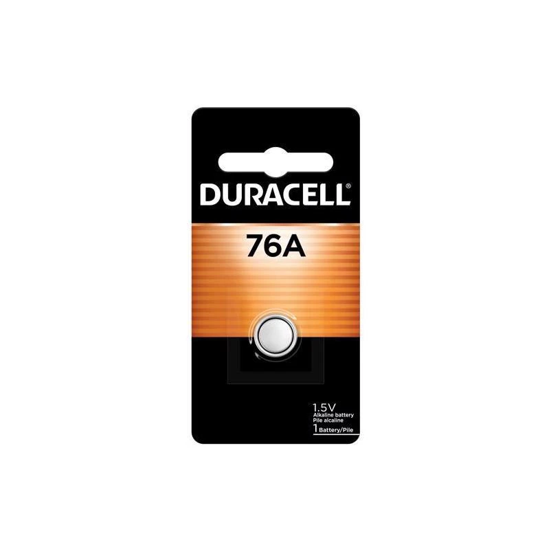 Duracell Alkaline 76A LR44 1.5 V 110 mAh Battery PX76 1 pk