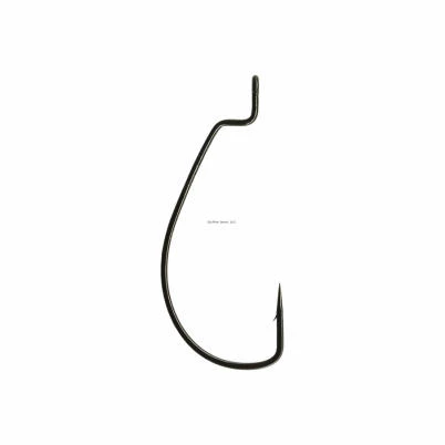Plastic Worm Fish Hook, Size 3/0, 5-Pk.