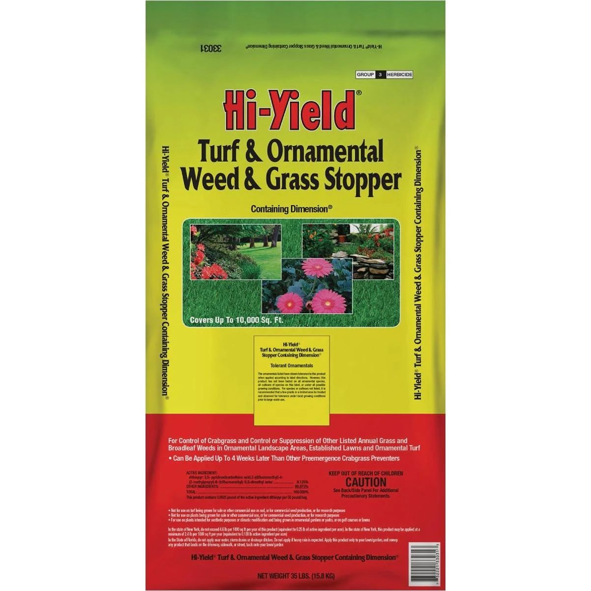 Hi-Yield 28 Lb. Ready To Use Granules Turf & Ornamental Weed & Grass Stopper