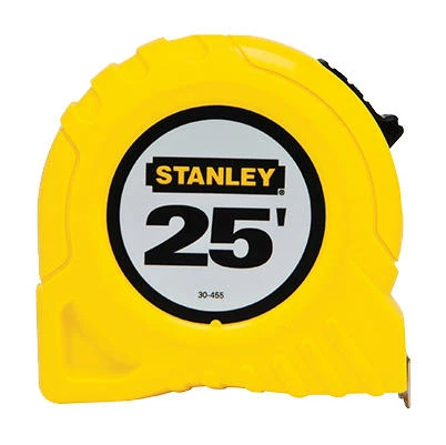 Top-Lock Tape Measure, 25 Ft. x 1 In.