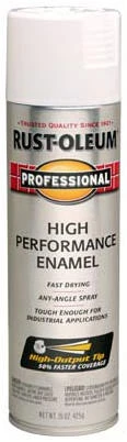 Rust-Oleum Professional Fast Dry 15 Oz. Gloss High Performance Enamel Spray Paint, White