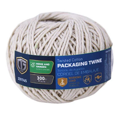 Parcel Post Twine Twisted Cotton Size Number 9 Length 300 Feet