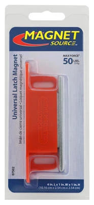 Universal Latch Magnet, Multiway Mounting - 50 Lb. Pull