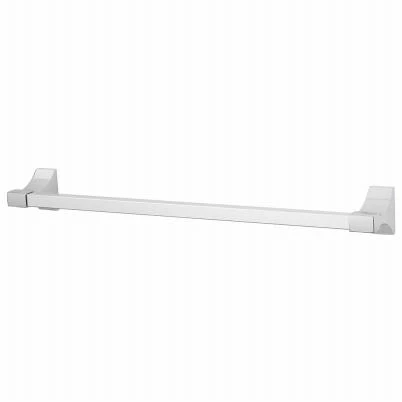 Chrome Finish Towel Bar, 18 Inch Length, Durable Metal Construction