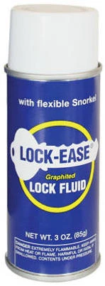 AGS Lock-Ease Graphite Lock Fluid, 3-oz. Aerosol