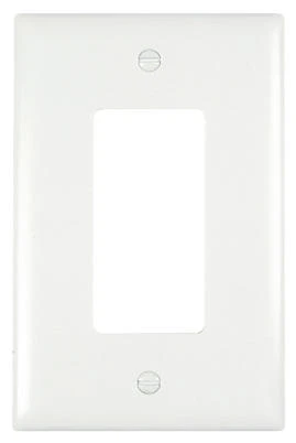 WHT 1G DECO JUMBO PLATE