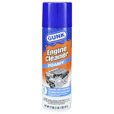 Gunk FEB1 Foamy Engine Brite Engine Degreaser, 17oz.