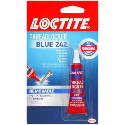 Threadlocker, Blue 242, 6ml