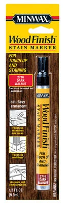 Wood Finish Stain Marker, Dark Walnut, .33 oz.