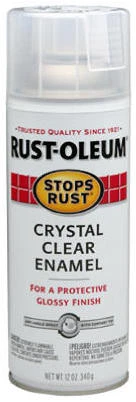 Spray Enamel, Clear, 12-oz.