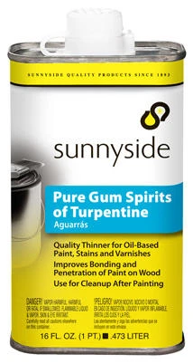 Sunnyside 1 Pint Pure Gum Spirits Turpentine