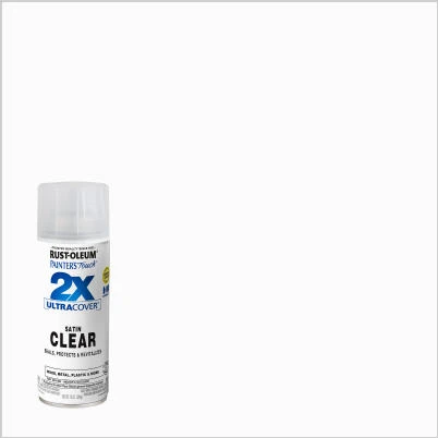 Painter's Touch 2X Spray Paint, Satin Clear, 12-oz.