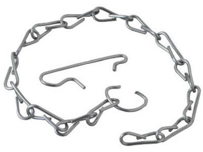 Toilet Flapper Chain, Stainless Steel, 9.5-In.