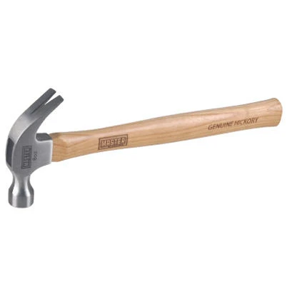 8 Ounce Curved Claw Hammer with Fiberglass Handle for Durable Grip
