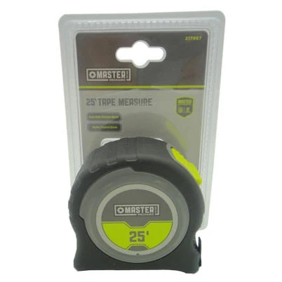 Tape Measure, ABS Housing, 1-3/16 In. x 25-Ft.