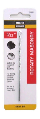 Masonry Drill Bit 5/32 Inch Diameter by 4 Inch Length