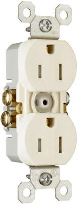 Pass & Seymour 15A Light Almond Tamper-Resistant Receptacle