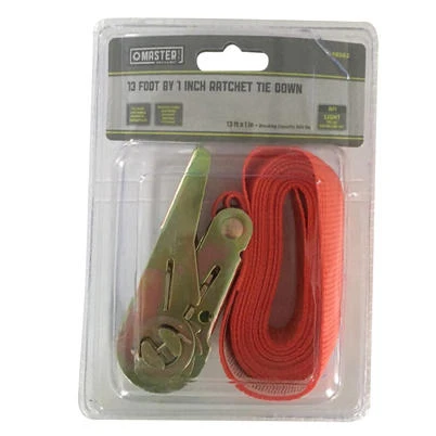 1-inch X 13-ft. Loop-style Tie-down With Ratchet