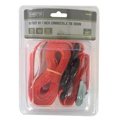 10-ft. Tie-down With Cam Buckle - 200 Lb Load Limit
