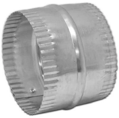 Flexible Air Duct Connector, Aluminum, 4 In.