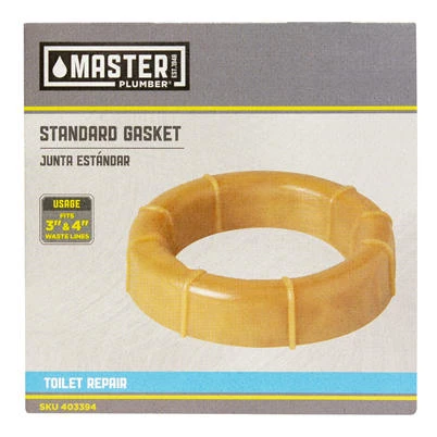 Bol-Wax Number 1 Wax Toilet Gasket for Secure Toilet Installation
