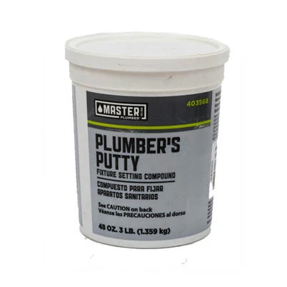 Plumber's Putty, 14 Ounce Tub for Sealing and Waterproofing