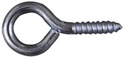 Screw Eye, #4 Large, 2-1/4 In., 3-Pk.