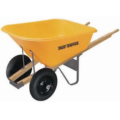 Poly Wheelbarrow, 8-Cu. Ft.